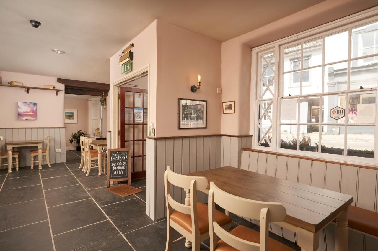The White Hart Hotel Modbury Exteriör bild